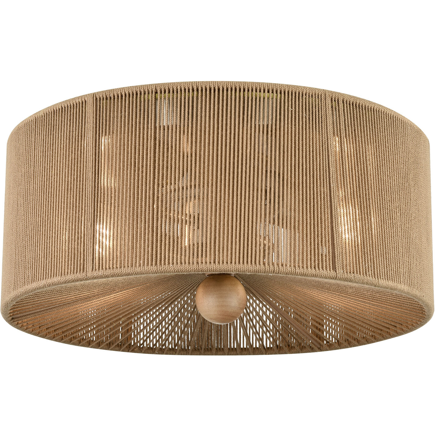 None 2 Light 13 inch Brushed Nickel Flush Mount Ceiling Light